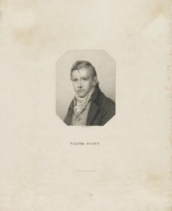 Portrait of the Historical Novelist and Poet Sir Walter Scott