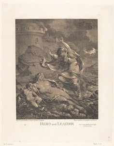 Hero and Leander by Friedrich Wilhelm Reuter