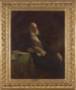 Anton Ritter von Schmerling (1805–1893), President of the Austrian Reichsrat by Friedrich von Amerling