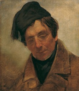 The Sculptor Pompeo Marchesi by Friedrich von Amerling