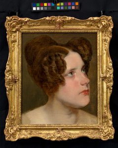 Marie Baumann, née Loewe by Friedrich von Amerling