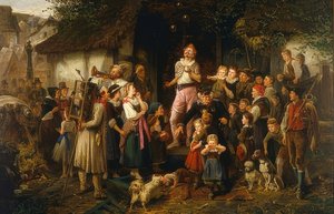 The Juggler: A Village Festival. 1873