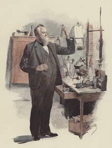 The Opera Singer Albert Niemann as a Chemist by Fritz Gehrke