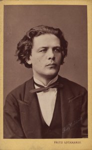 Portrait of the Composer Anton Rubinstein, c. 1870 by Fritz Luckhardt