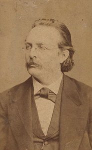Portrait of the Organist and Composer Edmund Kretschmer by Fritz Luckhardt