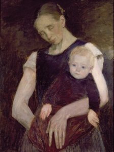 Peasant Woman and Child from Moor