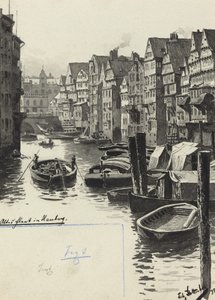 Altes Fleet by Fritz Stoltenberg