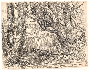He Set His Jaw... by Fritz Syberg