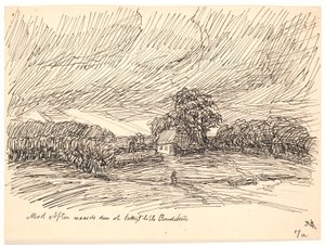 Towards Evening It Reached a Poor Little Farmhouse