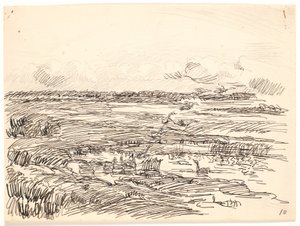 Moselle Landscape by Fritz Syberg