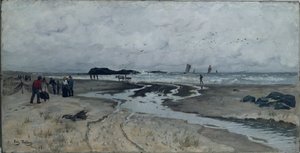 Bank by Fritz Thaulow
