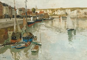 Dieppe by Frits Thaulow