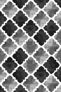 Textured Moroccan Quatrefoil