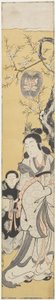 Xiwangmu (Queen Mother of the West) and Attendant, c.1764 by Fusanobu Tomikawa