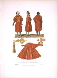 A Polish Kaftan of Peter the Great. From the Antiquities of the Russian State