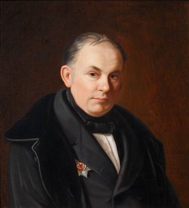 Portrait of the poet Vasily Zhukovsky