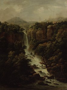 Cascade near the Papal Palace in Rome by Fyodor Mikhailovich Matveyev