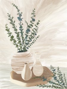 Serene Eucalyptus Arrangement by GIovanna Gil Alves