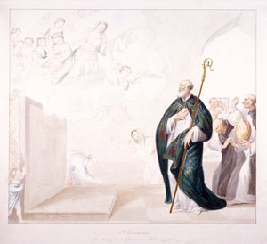 St Dunstan, c1750 by GP Harding