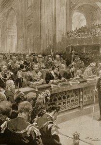 The Thanksgiving Service for the Recovery of the Prince of Wales, Held in St. Paul