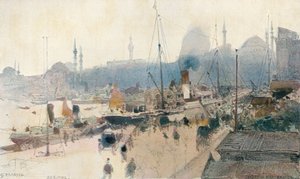 The Quay, Stamboul by G Kossiakoff