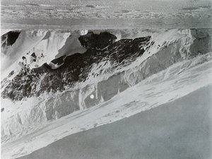 Slope of the Warning Glacier by G. Murray Levick