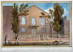 Methodist Chapel, Great Suffolk Street, Southwark, London, 1825 by G Yates
