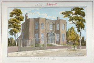 The Manor House, Newington, Southwark, London, 1826 by G Yates