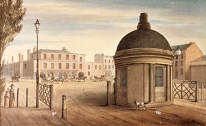 The Turnpike on New Kent Road, Southwark, London by G Yates