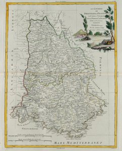 Governances of Dauphin, Provence, County of Venaissin and Principate of Orange