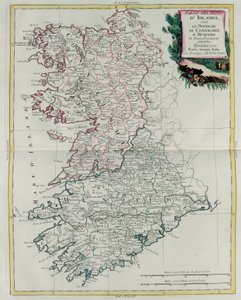 The Kingdom of Ireland: The Provinces of Munster and Connaught, Engraving by G. Zuliani from the Newest Atlas by G. Zuliani