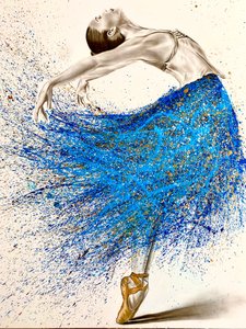 Blue Ballerina by Gabor