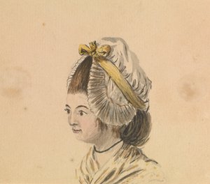 Head of a woman in a frilled cap, c.1774 by Gabriel Bray