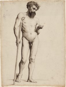 Standing Male Nude by Gabriel Ferrier