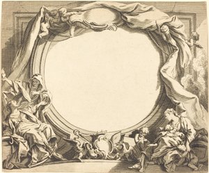 Faith and Charity by Gabriel Huquier after François Boucher