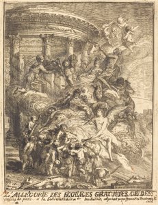 Allegory of Marriages Made by the City of Paris at the Birth of the Duke of Burgundy