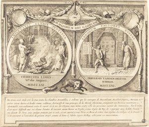 Expulsion of the Jesuits by Gabriel Jacques de Saint Aubin