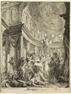 Merope by Gabriel Jacques de Saint Aubin