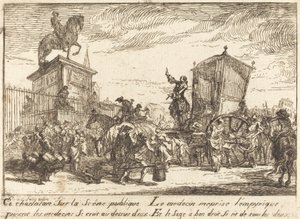 The Charlatan by Gabriel Jacques de Saint Aubin