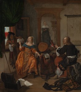 A Musical Party by Gabriel Metsu