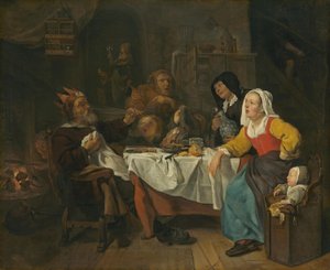 The King Drinks by Gabriel Metsu