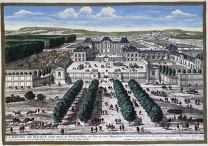 Château de Sceaux (Gardens of Le Nôtre), by Perelle