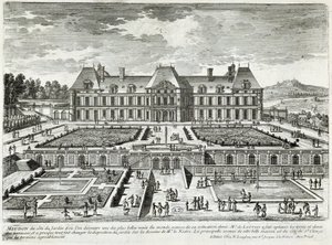 View of the castle of Meudon - by Perelle, late 17th century