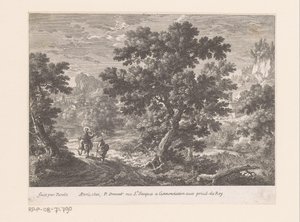 Flight into Egypt by Gabriel Perelle