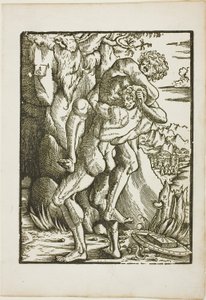The Labors of Hercules: Hercules and Antaeus by Gabriel Salmon