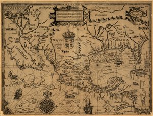 New and Accurate Map of the Lands and Kingdoms of California, New Spain, Mexico, and Peru