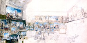 Cabinet of Drawings, c. 1744-1780 by Gabriel de Saint Aubin