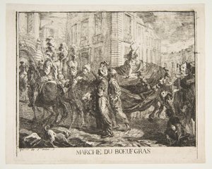 Fat Ox Market by Gabriel de Saint Aubin