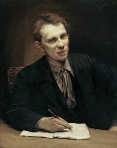The Court Actor Alois Wohlmuth by Gabriel von Max