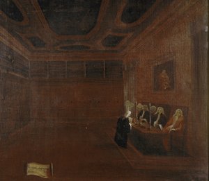 The Supreme Court of the Forty or Council of the Forty (Detail) by Gabriele Bella